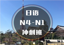 西诺日语N4-N1冲刺班