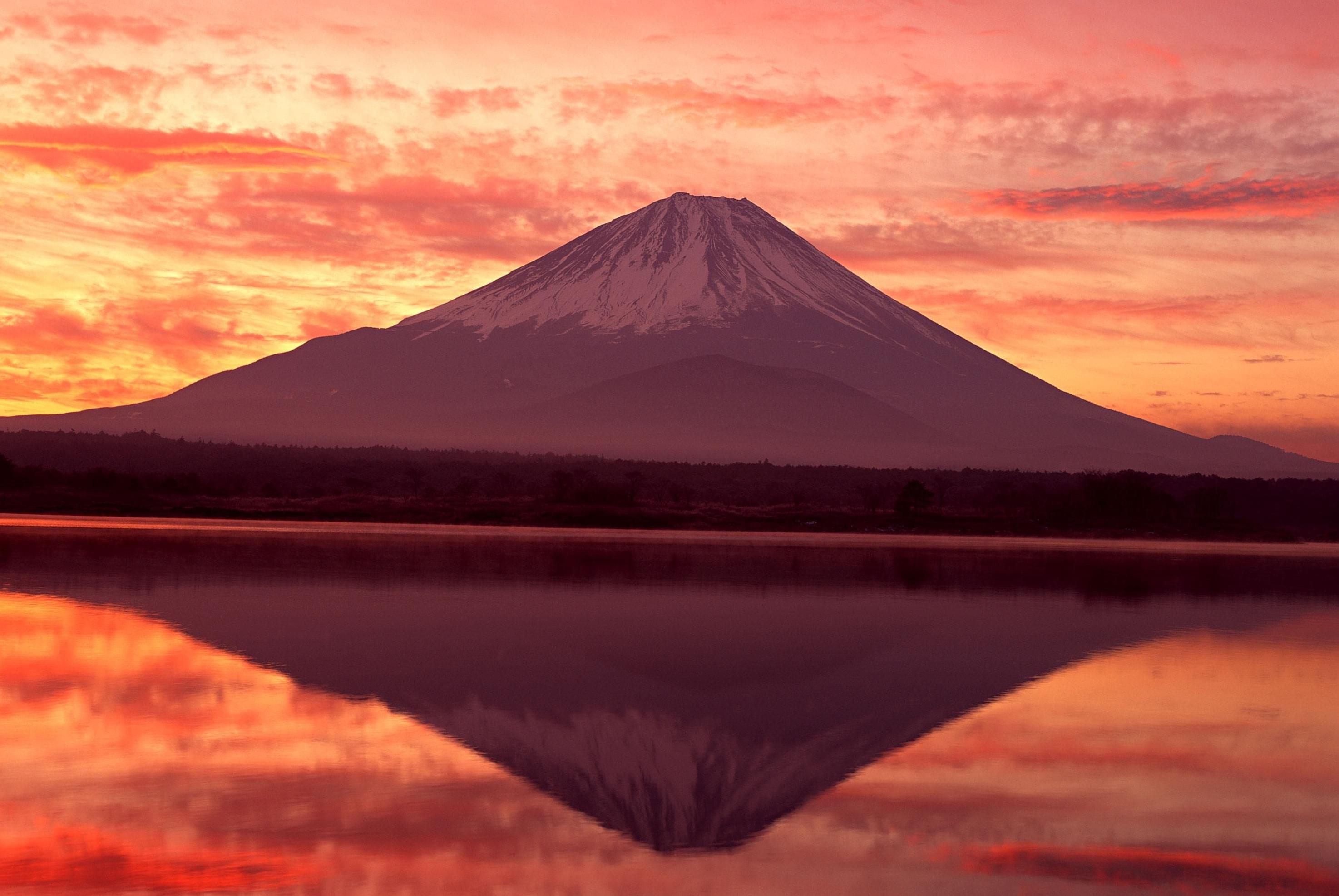 デスクトップ壁紙 : 自然, 富士山, 風景, 日の出 2048x1280 - zum - 1472267 - デスクトップ壁紙 - WallHere